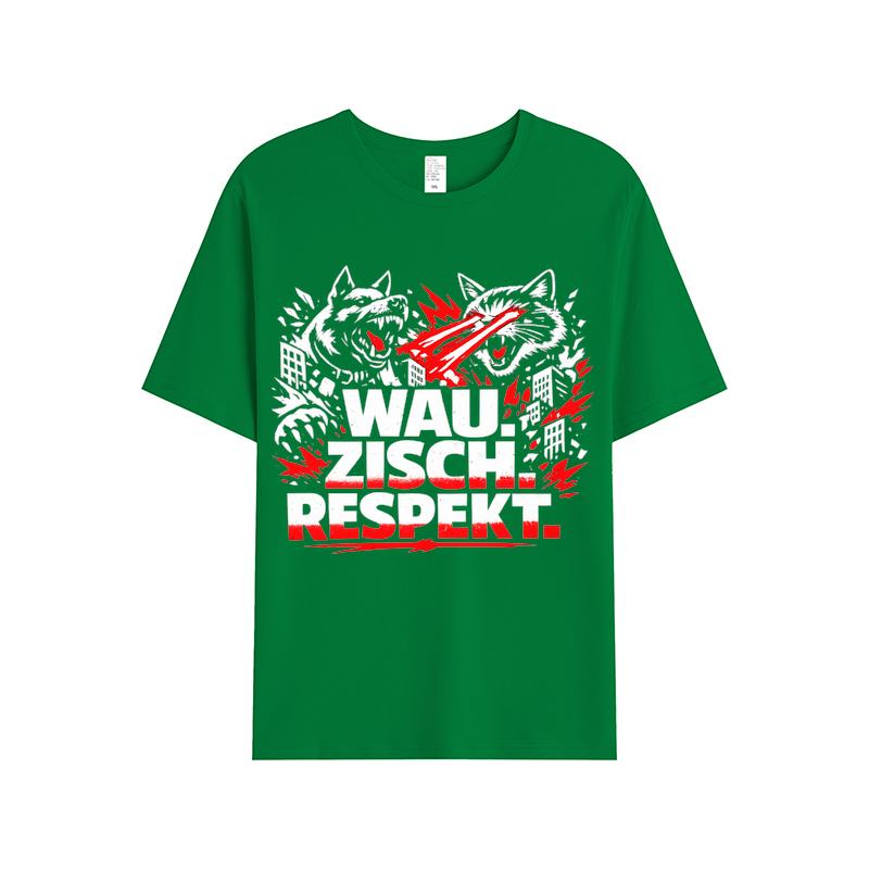 T-Shirt Wau Zisch Respekt Haustier Style