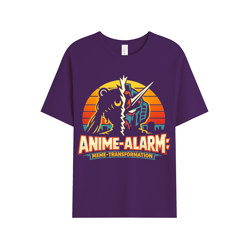 T-Shirt Anime-Alarm: Meme-Transformation