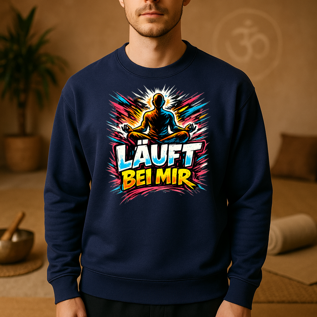 Sweatshirt Yoga Flow Läuft bei mir