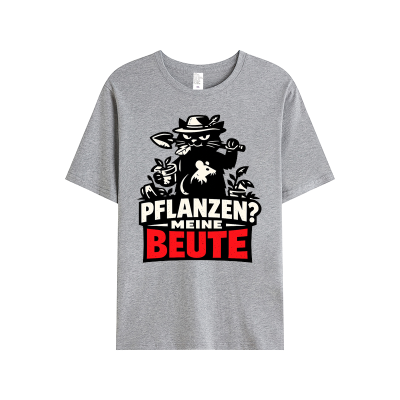 T-Shirt Katzenbeute Pflanzenjagd