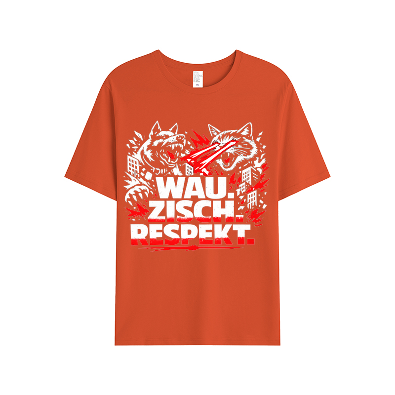 T-Shirt Wau Zisch Respekt Haustier Style