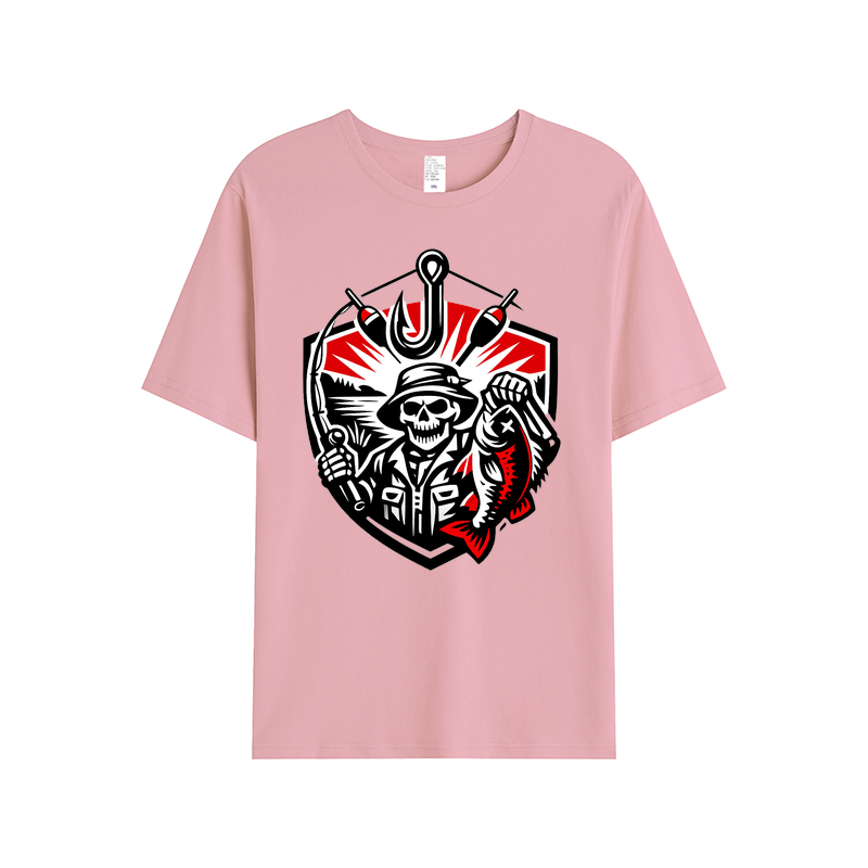 T-Shirt Angelglück am Wasser