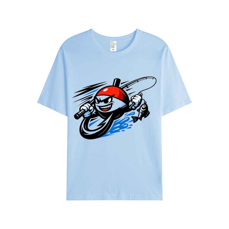 T-Shirt Angelglück am Wasser