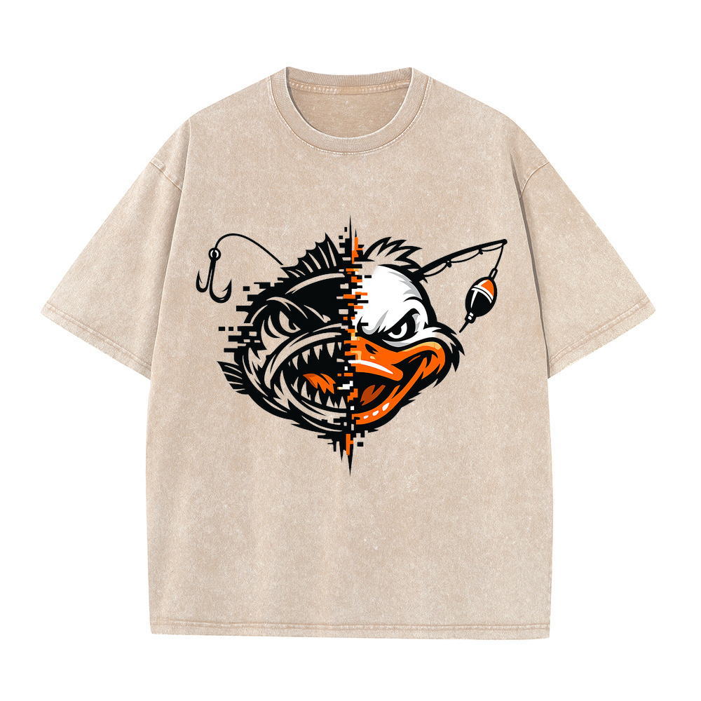 t-shirt Angelglück am Wasser