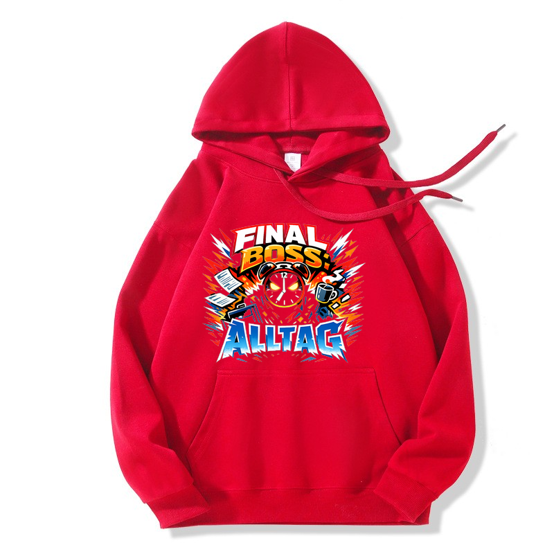 Hoodie Final Boss Alltag Mode