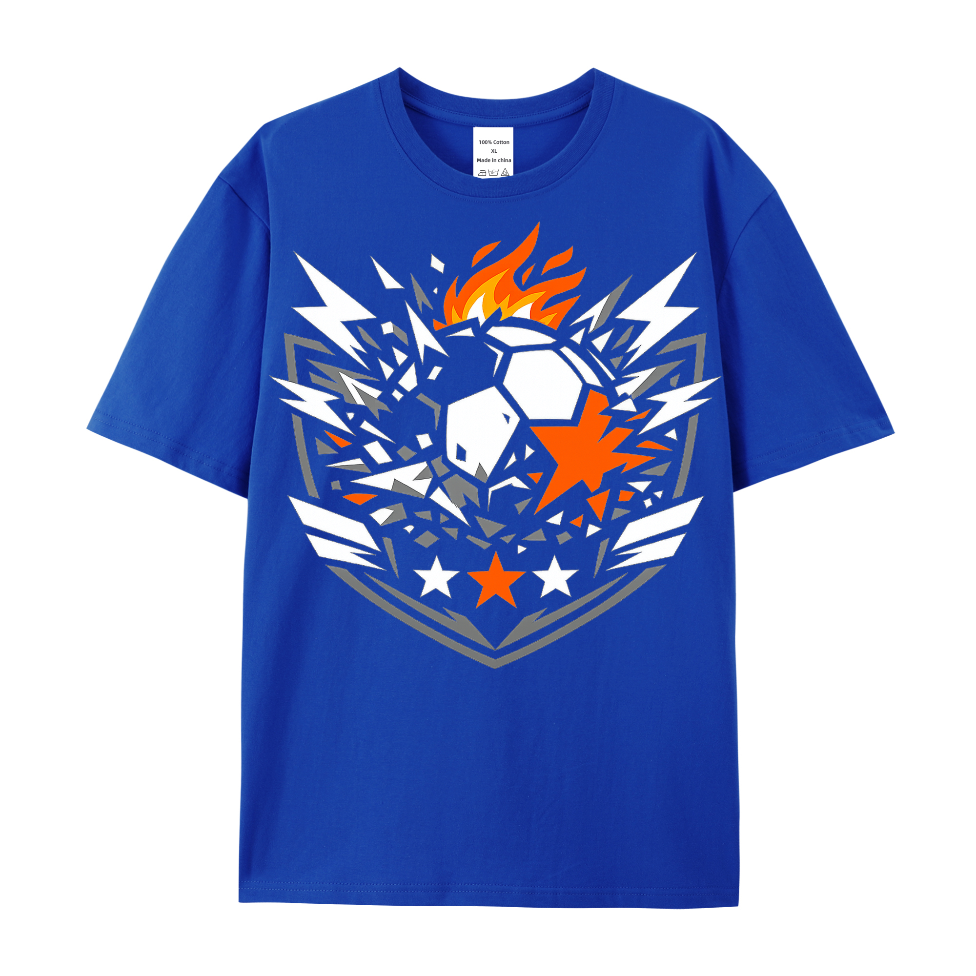 T-shirt Rebellenrausch im Vektorsturm