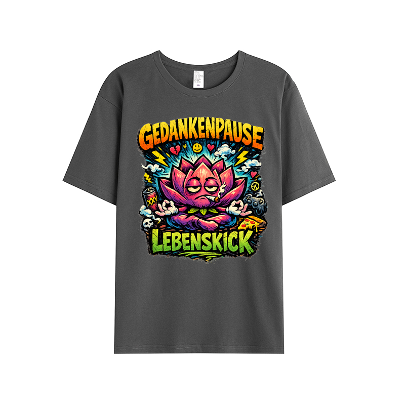 T-Shirt Gedankenpause Lebenskick Flow