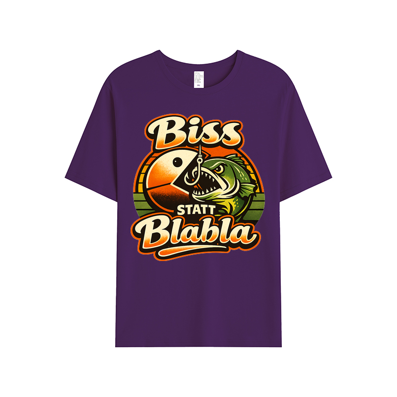 t-shirt Biss statt Blabla Angler Edition