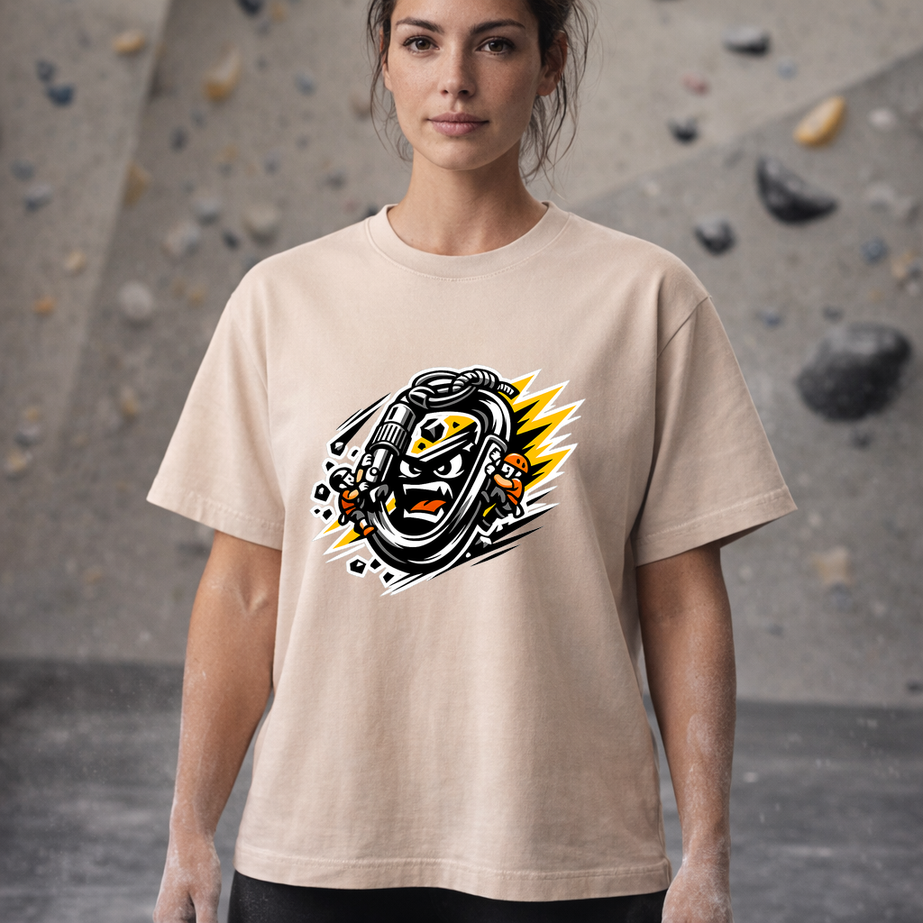T-shirt - 100% gekämmte Baumwolle - Unisex / 300g Big Wall V