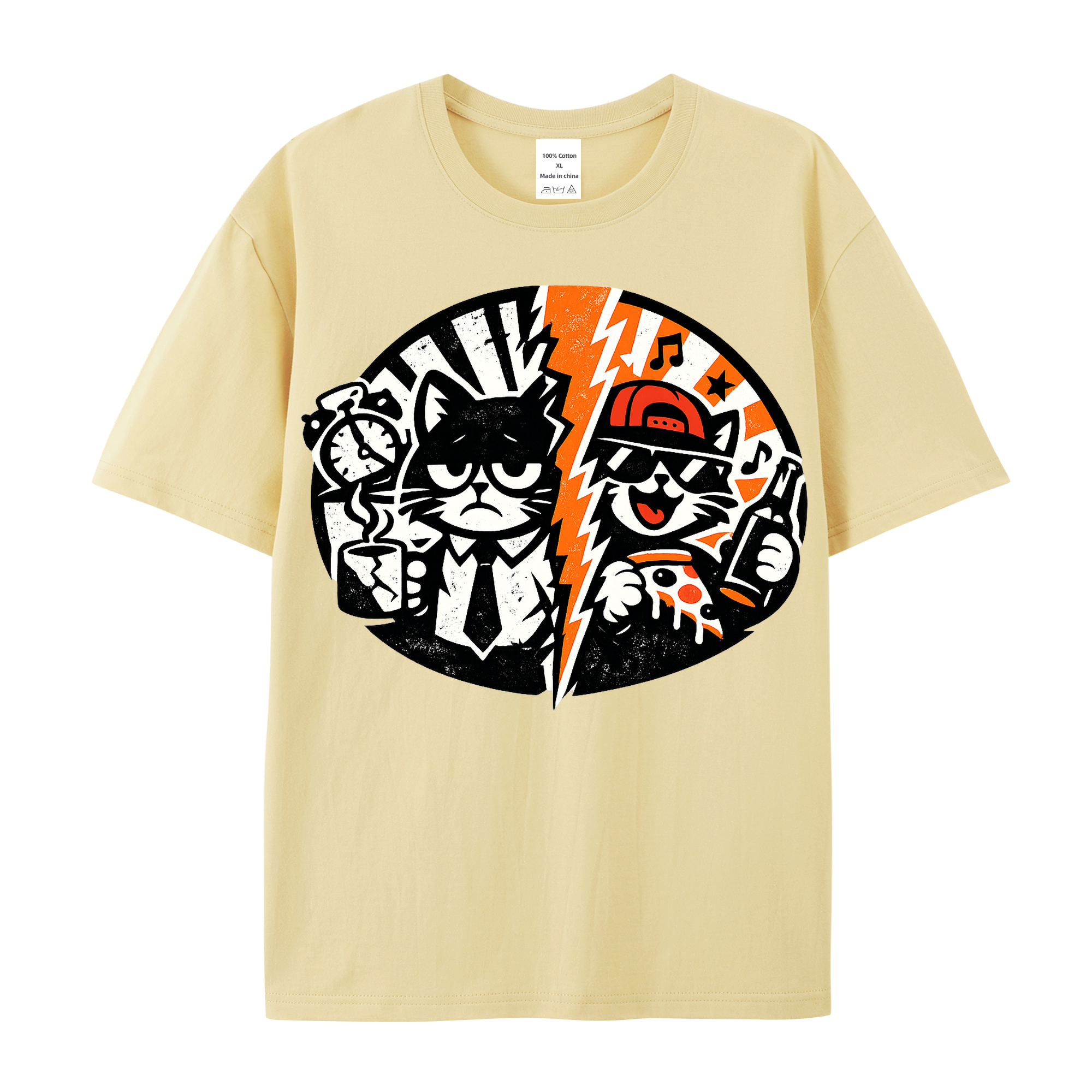 T-Shirt Katzenkönig Kuschelcrew