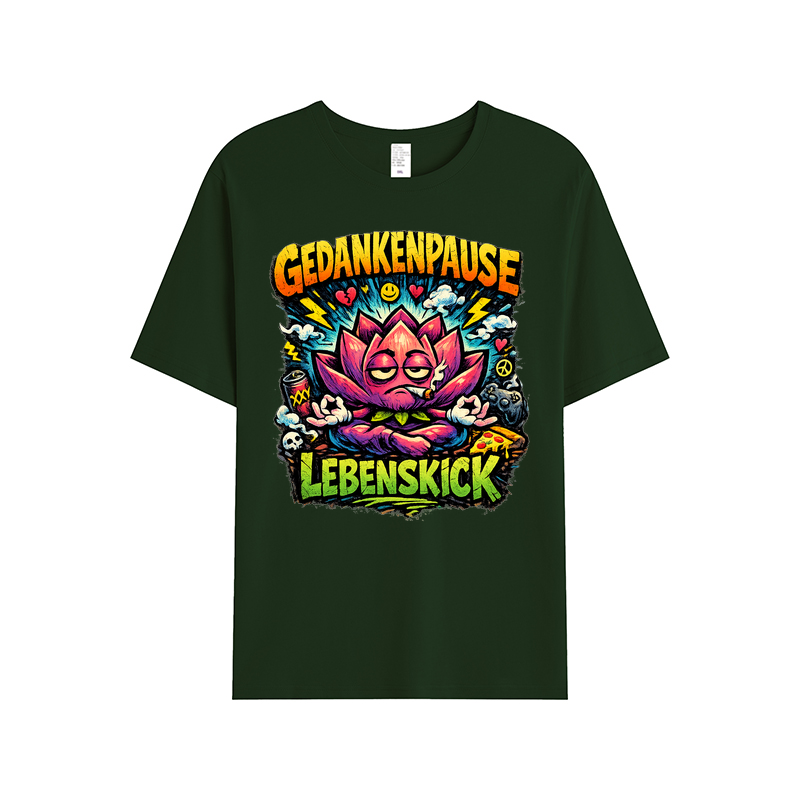 T-Shirt Gedankenpause Lebenskick Flow