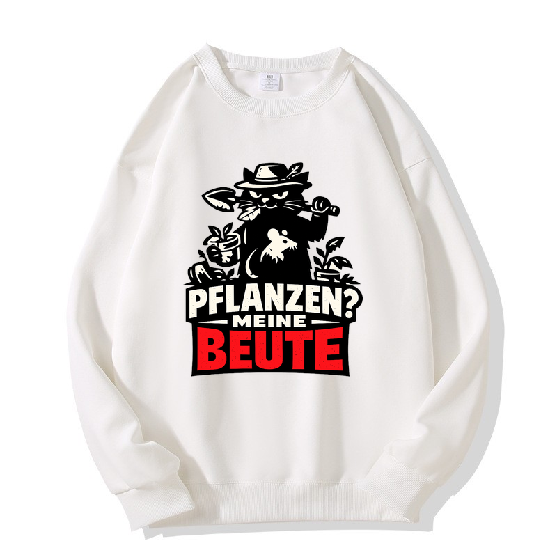 Sweatshirt Katzenbeute Pflanzenjäger