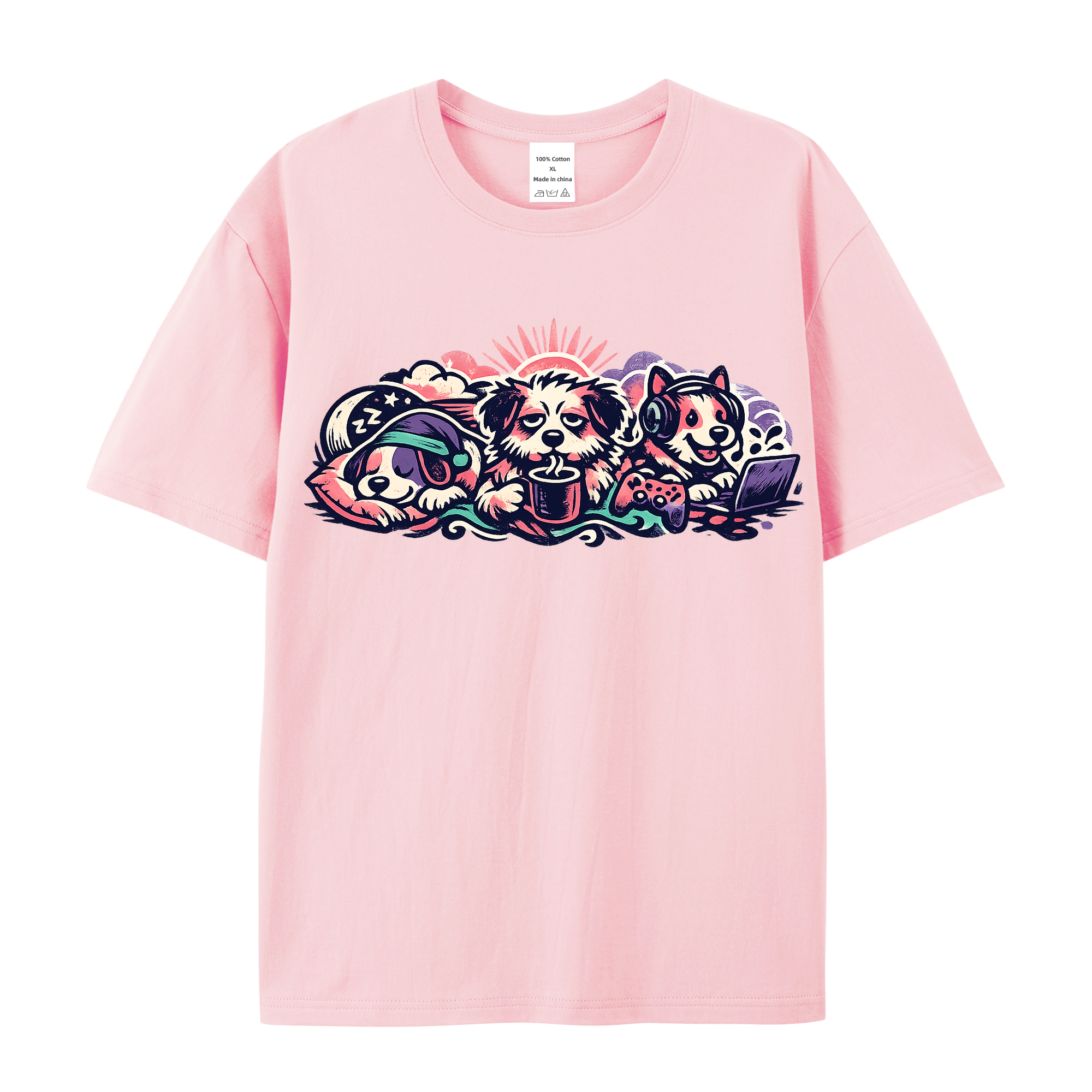 T-Shirt Hundeliebe Unendlichkeit