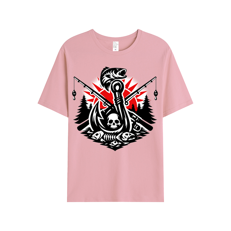 t-shirt Angelglück am Wasser