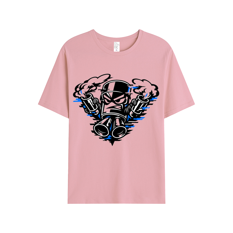 T-shirt Auspuffgeist Vector Emblem