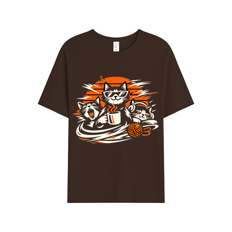 T-Shirt Schnurrige Katzenliebe