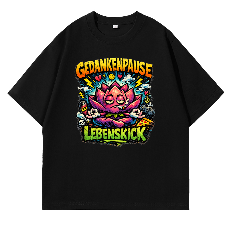 T-Shirt Gedankenpause Lebenskick Yoga Flow