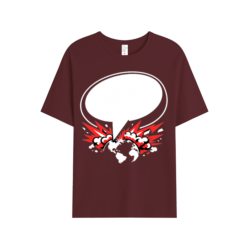 T-shirt Rebellenball im Raster der Hexagon-Nacht