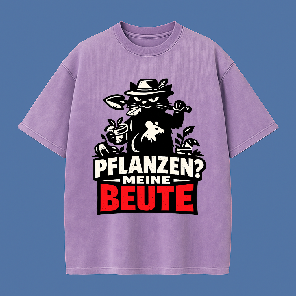 T-Shirt Katzenbeute Grünfieber