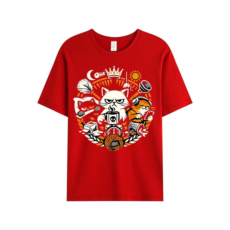 T-Shirt Katzenliebe Pur