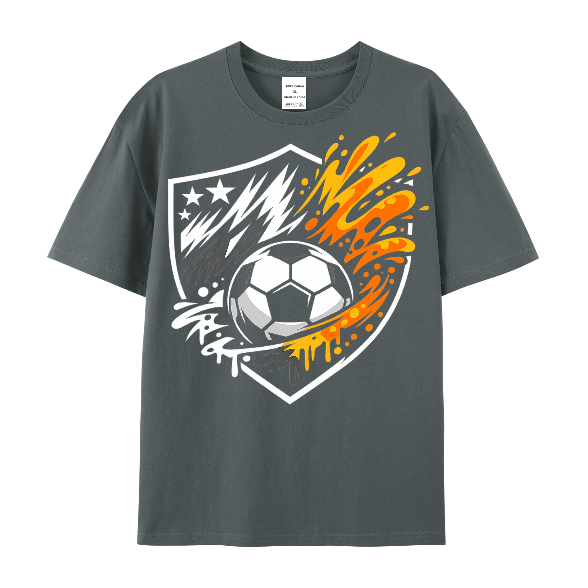 T-shirt Weltmeister Worte Mosaik der Stimmen