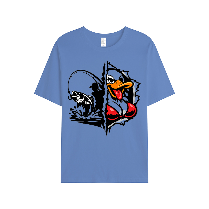 t-shirt Angelglück am Wasser
