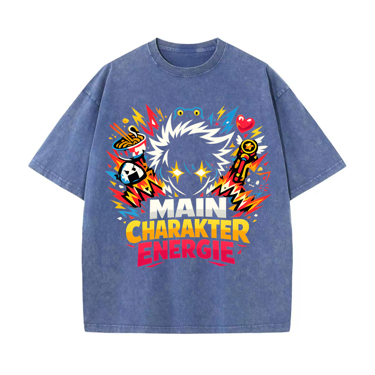 T-Shirt Main Character Energy Anime Vibes