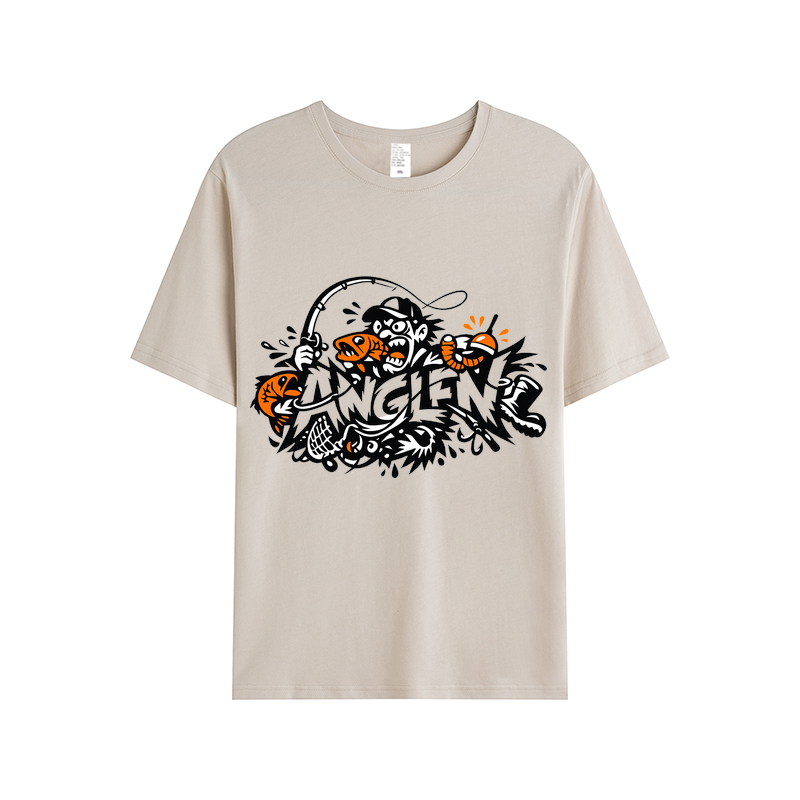 t-shirt Angelglück am Wasser