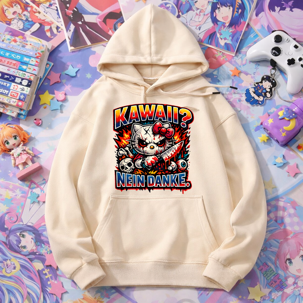Hoodie Kawaii? Nein danke. Anime Rebell