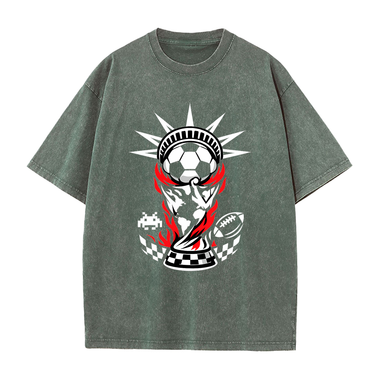 T-shirt Champions Fusion WM 2026 abstrakt