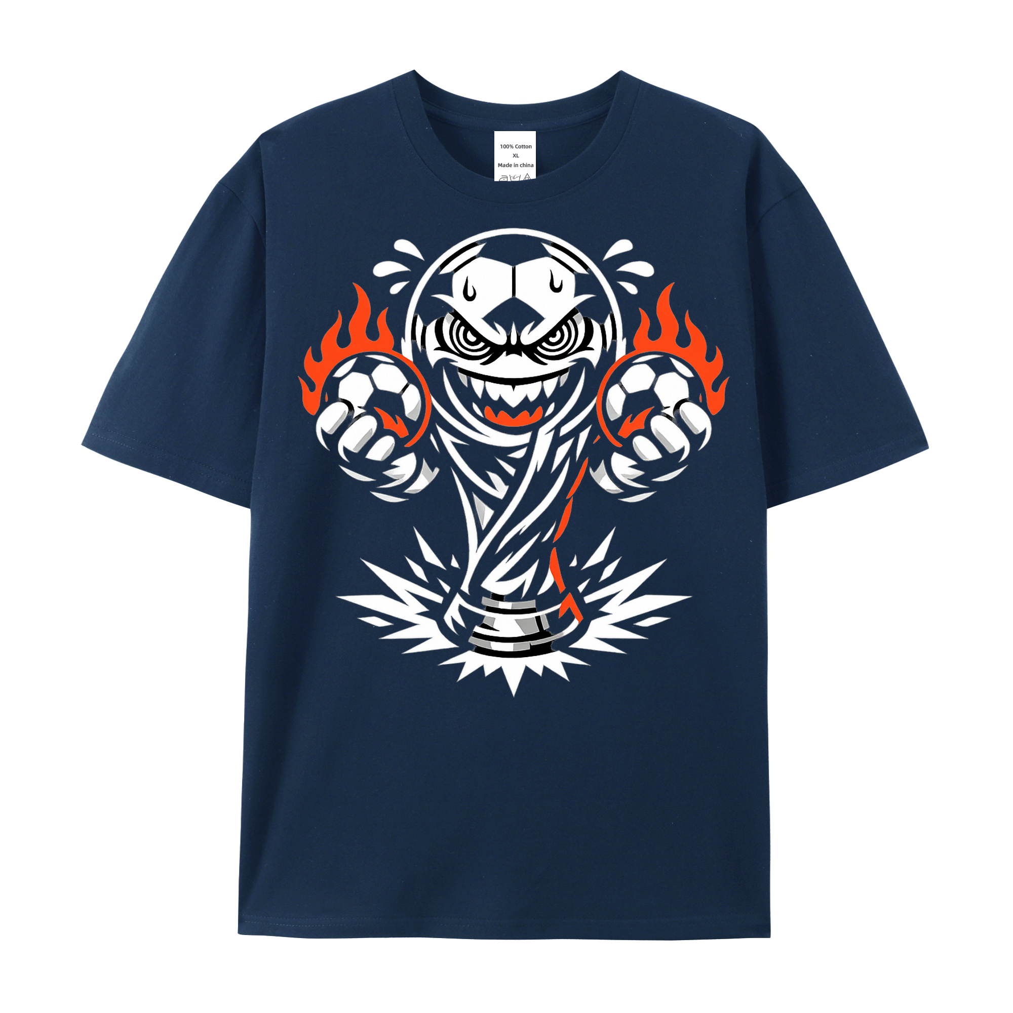 T-shirt Fusion der WM-Besessenheit