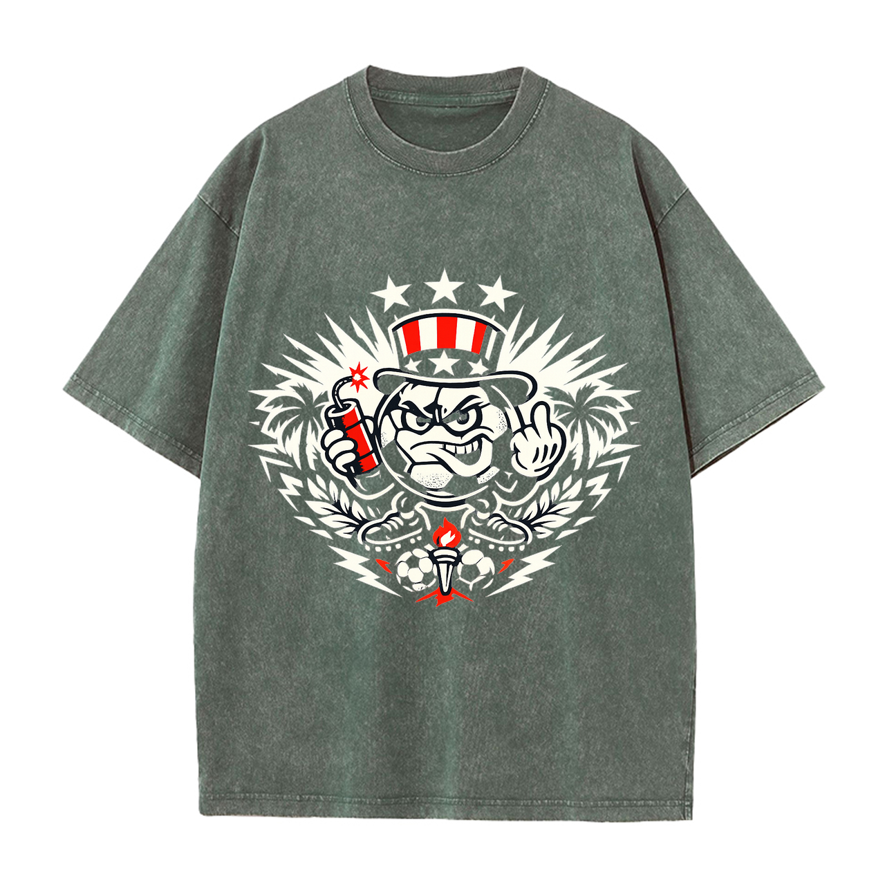 T-shirt Rasender Papierlöwe Vintage Parodie