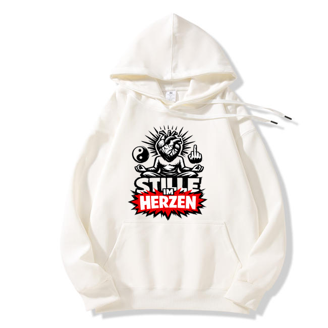 Hoodie Herzstille Yoga Yogi
