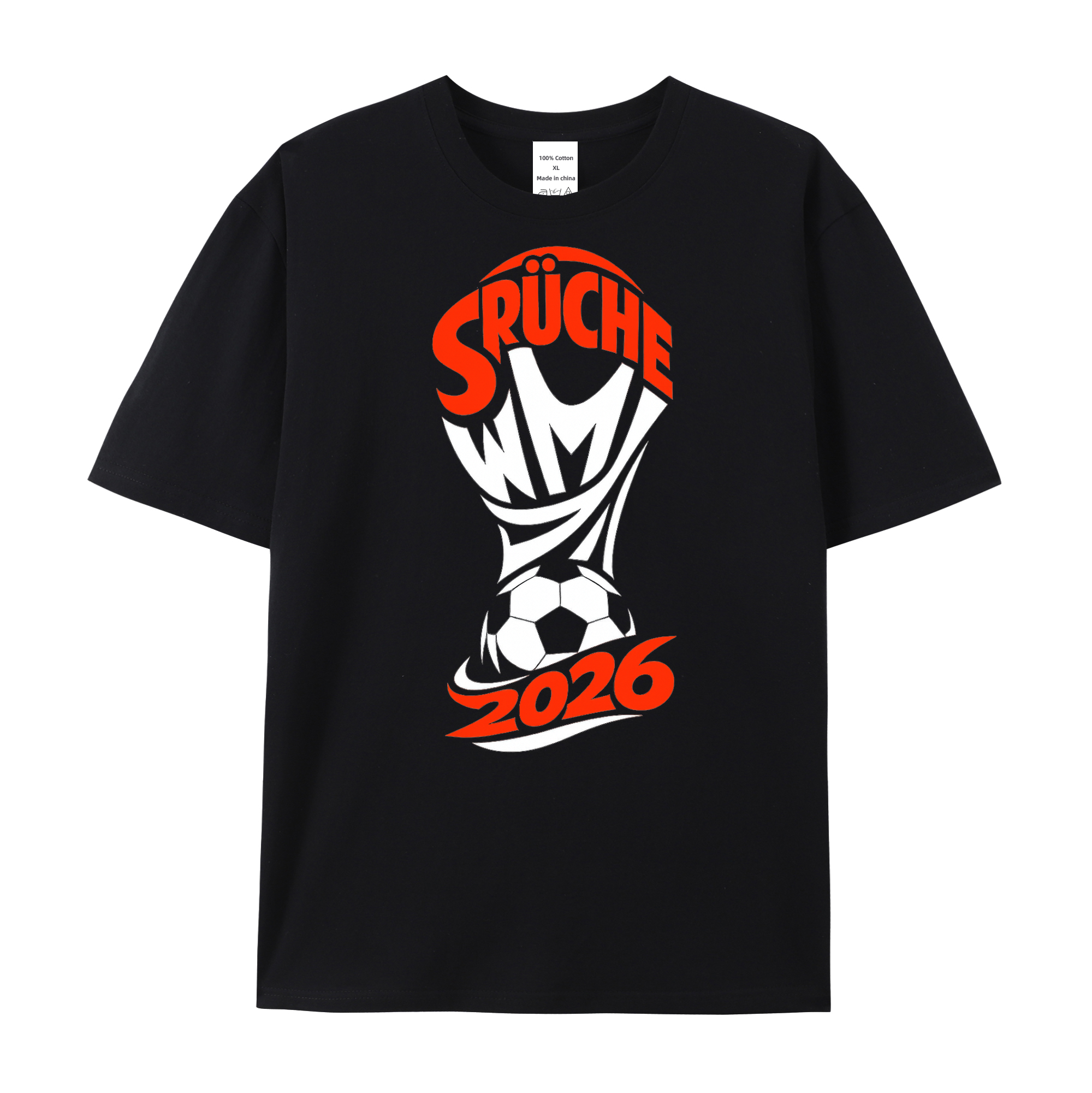 T-shirt Erlesene Anstoßparodie WM 2026 Vintage Vibe