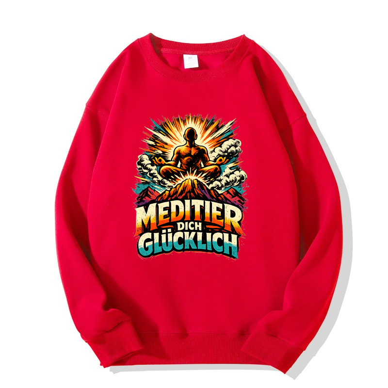 Sweatshirt Glücksmoment Meditationsvibe
