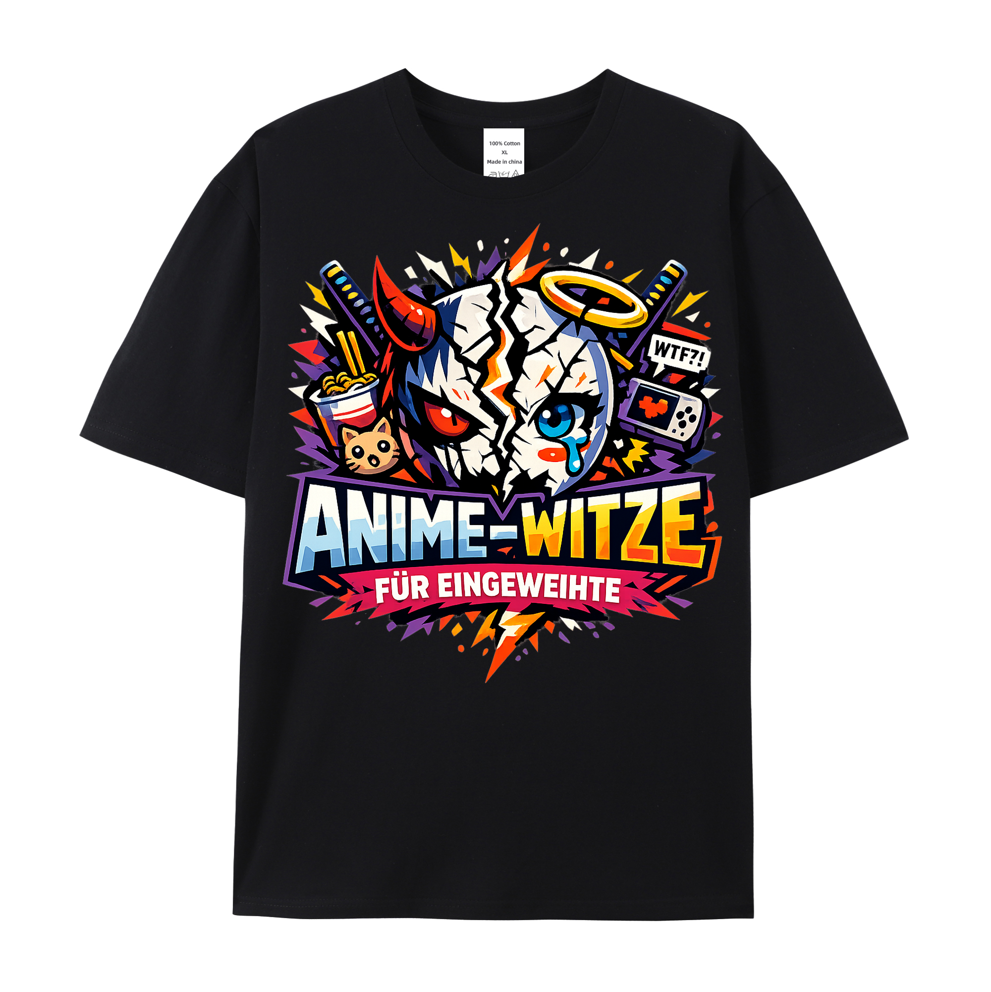 T-Shirt Anime-Gaggeister: Für Eingeweihte