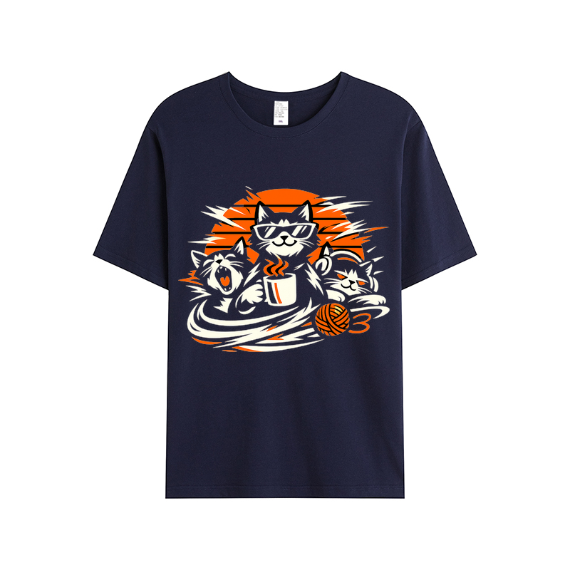 T-Shirt Schnurrige Katzenliebe