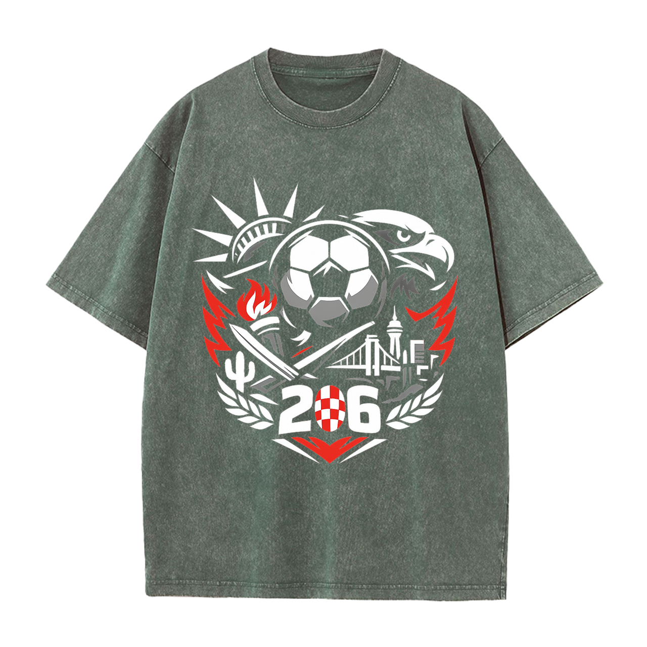 T-Shirt Sturmkrone des Spiels WM 2026