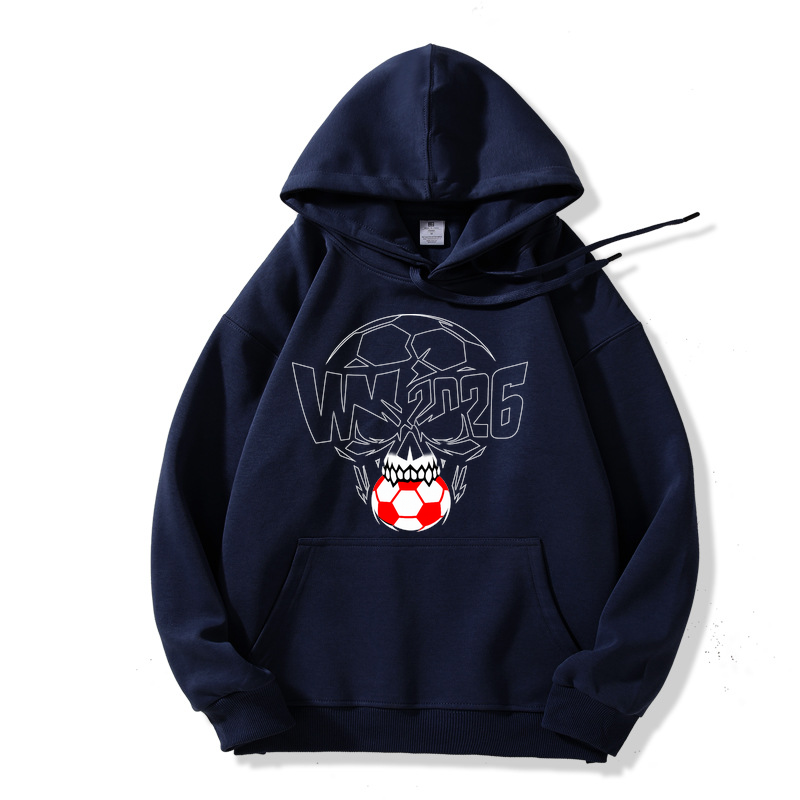 Hoodie Aufruhr Typo im Schriftsturm