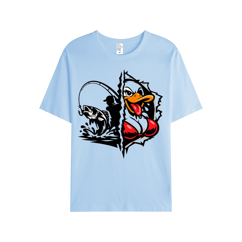 t-shirt Angelglück am Wasser
