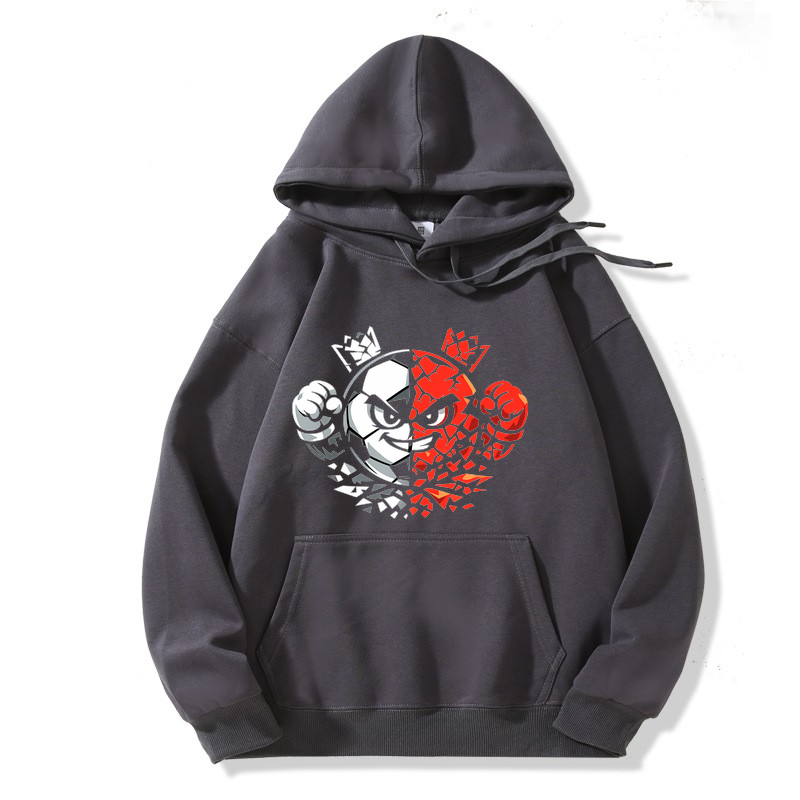 Hoodie Stolzer Wirbelgeist im Stadionwind