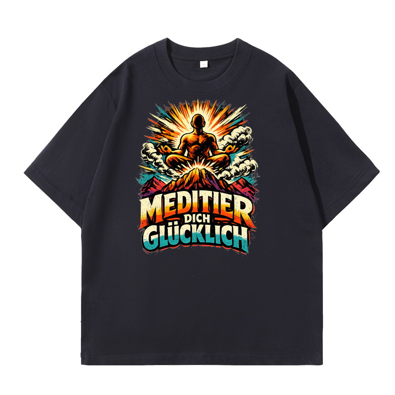 T-Shirt Glücksmeditation Yoga Spirit