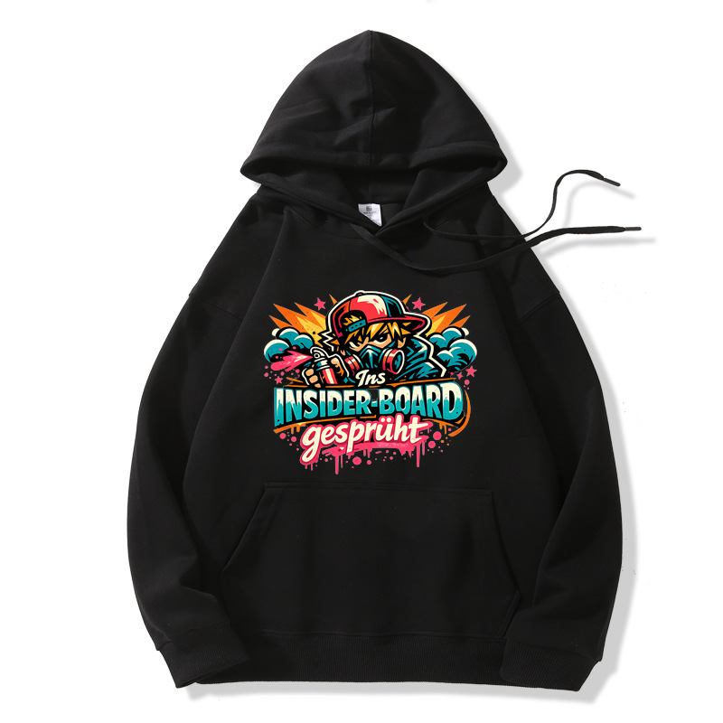 Hoodie Anime Insider Board Sprühkunst