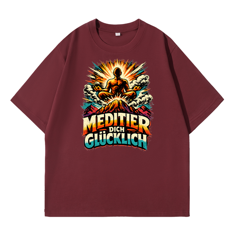 T-Shirt Glücksmeditation Yoga Spirit