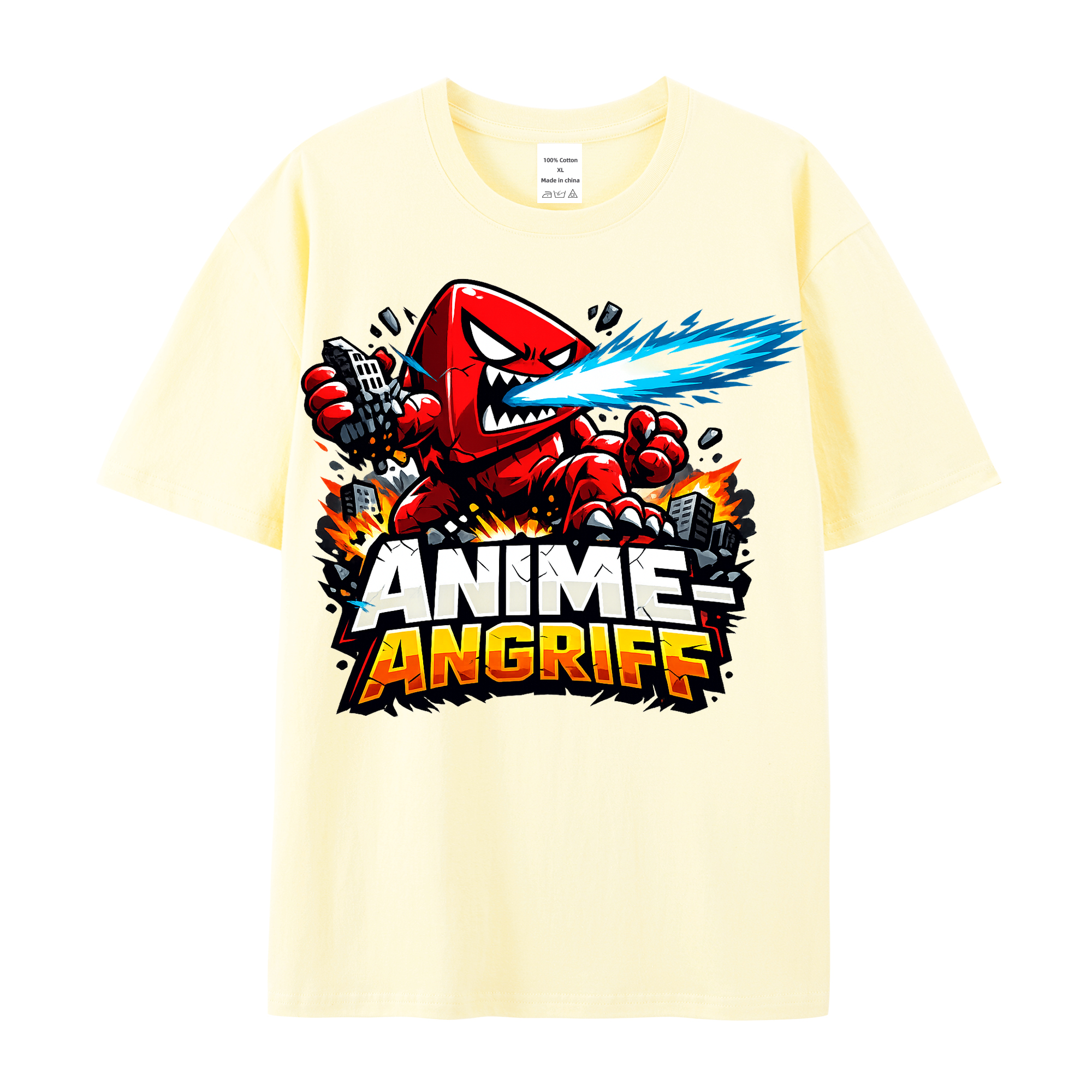 T-Shirt Anime-Angriff: Epischer Style für Anime-Fans