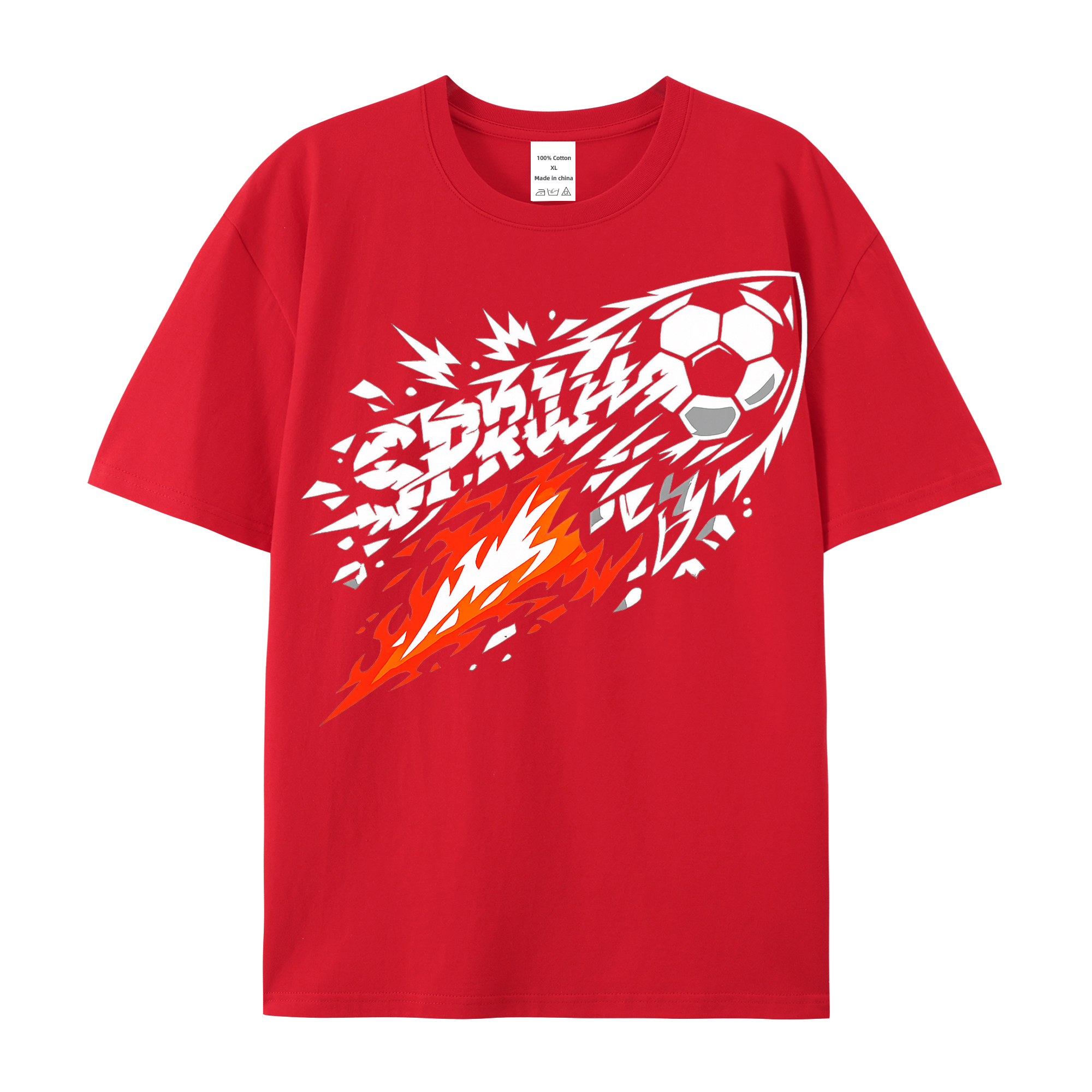 T-shirt Unaufhaltsamer Wirbel der Fanenergie