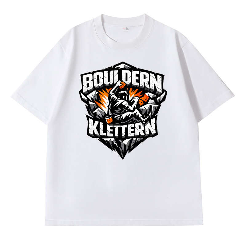 T-shirt – 100% gekämmte Baumwolle – Unisex / 300g Gritstone