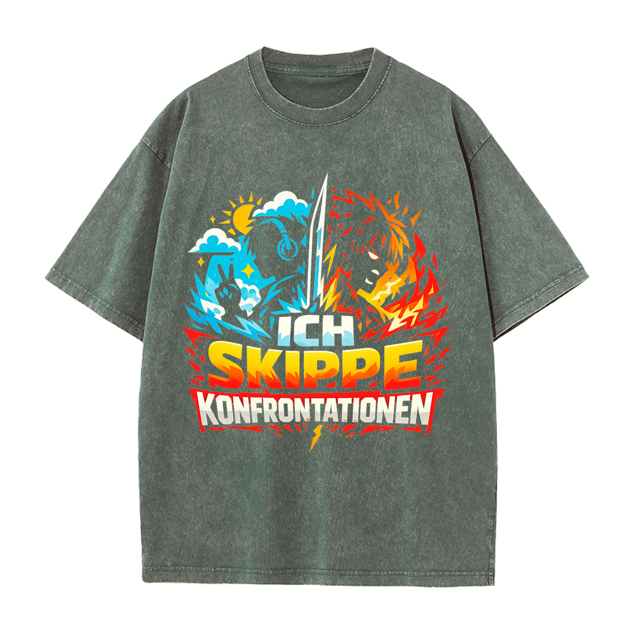 T-Shirt KonfrontaSkip Anime Style