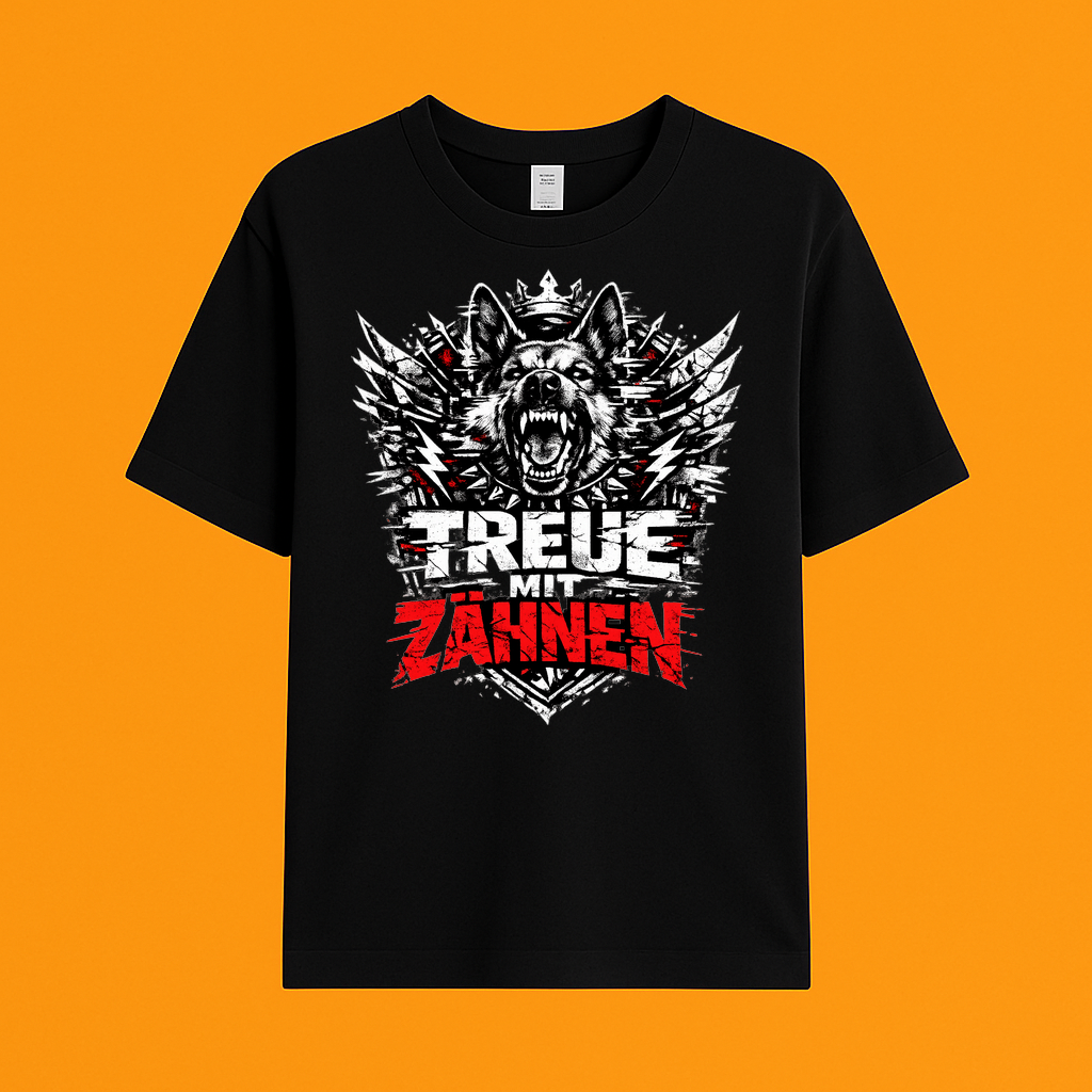 t-shirt Treue mit Biss
