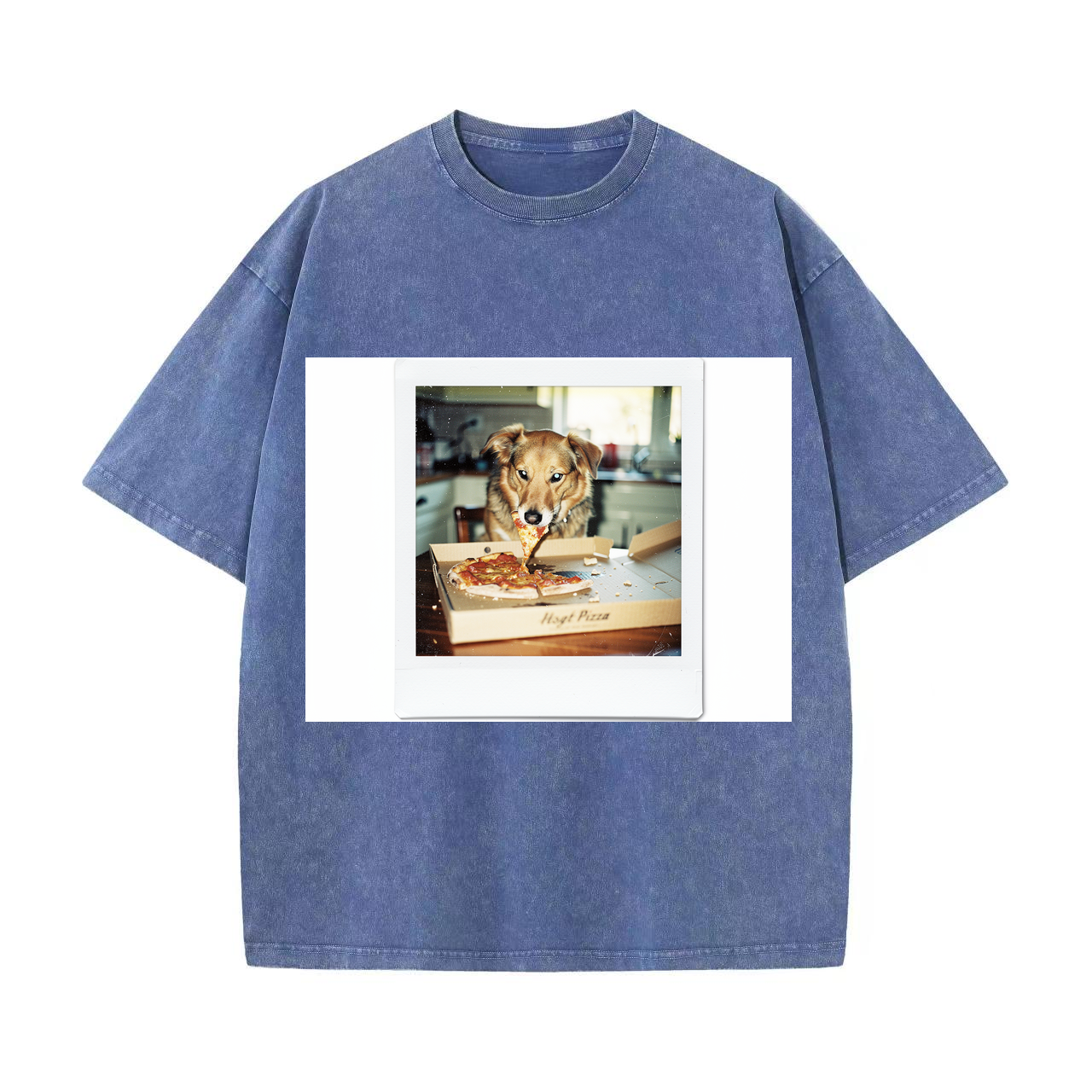 T-shirt Vintage Dog Polaroids Retro Vibe